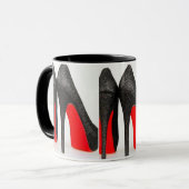 Mug Musique du bas rouge (Devant gauche)