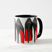Mug Musique du bas rouge (Devant droit)