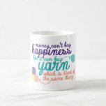 Mug Musique du bonheur des fils<br><div class="desc">L'argent ne peut pas acheter le bonheur mais il peut acheter du fil, ce qui est un peu la même chose.</div>