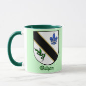 Mug Musique du Bouclier de la famille Ochoa (Gauche)