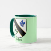 Mug Musique du Bouclier de la famille Ochoa (Devant gauche)