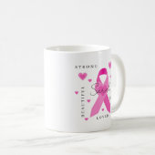 Mug Musique du cancer du sein (Devant droit)