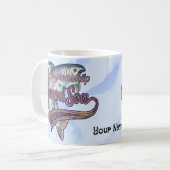 Mug Musique du Champion de Pêche Grandson (Devant gauche)