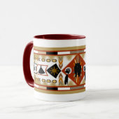 Mug Musique du clan des ours amérindien (Devant gauche)