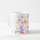 Mug Musique du coeur I (Devant gauche)