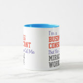 Mug Musique du collaborateur Miracle Worker (Centre)