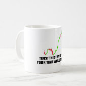 Mug Musique du commerçant Forex (Devant gauche)