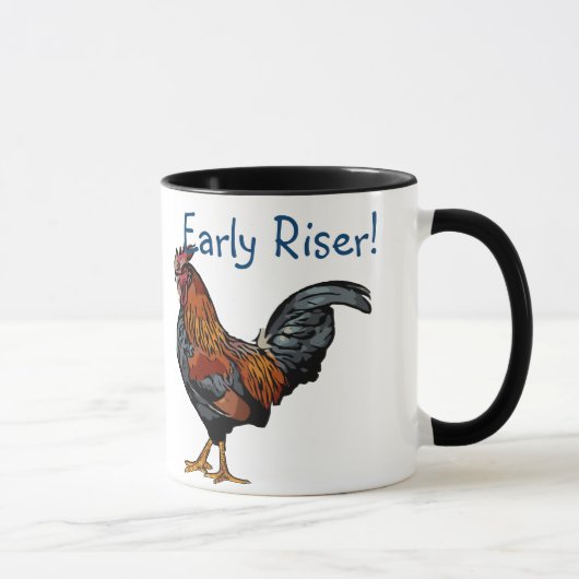 Mug Musique du coq de la première place (Droite)