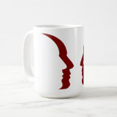 Mug Musique du crâne humain (Devant gauche)