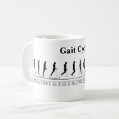 Mug Musique du cycle de la démarche (Devant gauche)