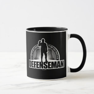 Mug Musique du défenseur du hockey