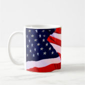 Mug Musique du drapeau américain (Gauche)