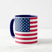 Mug Musique du drapeau américain (Devant gauche)