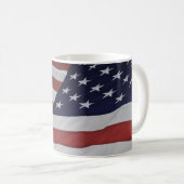 Mug Musique du drapeau américain (Devant droit)