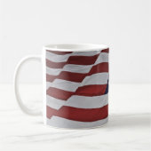Mug Musique du drapeau américain (Gauche)