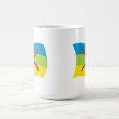 Mug Musique du drapeau berbère (Centre)
