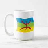 Mug Musique du drapeau berbère (Gauche)