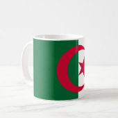 Mug Musique du drapeau d'Algérie (Devant gauche)