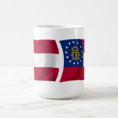 Mug Musique du drapeau de Géorgie (Centre)