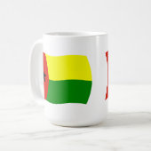 Mug Musique du drapeau de la Guinée-Bissau (Devant gauche)