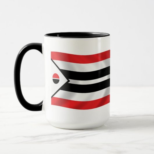 Mug Musique du drapeau de la tribu Arapaho (Gauche)