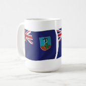 Mug Musique du drapeau de Montserrat (Devant gauche)