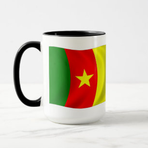 Mug Musique du drapeau du Cameroun