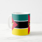 Mug Musique du drapeau du Mozambique (Devant gauche)