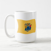 Mug Musique du drapeau du New Jersey (Gauche)