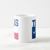 Mug Musique du drapeau du Texas (Centre)