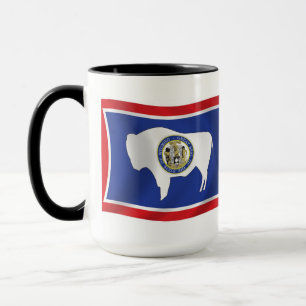 Mug Musique du drapeau du Wyoming