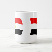 Mug Musique du drapeau égyptien (Centre)