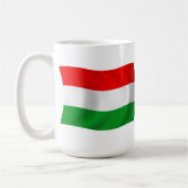 Mug Musique du drapeau hongrois (Gauche)