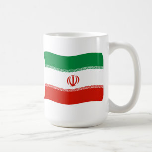 Mug Musique du drapeau iranien