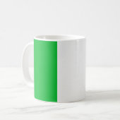 Mug Musique du drapeau irlandais (Devant gauche)