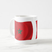 Mug Musique du drapeau marocain (Devant gauche)