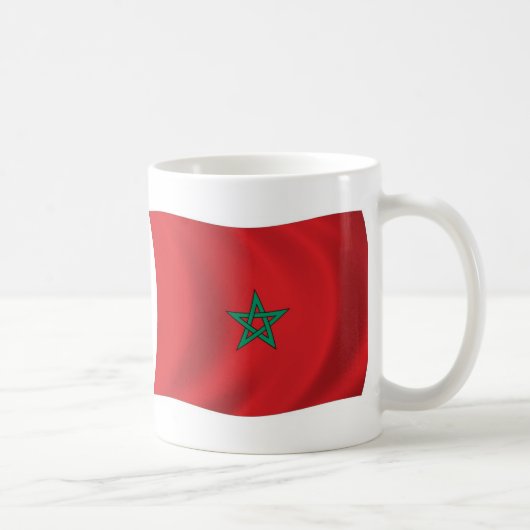Mug Musique du drapeau marocain (Droite)