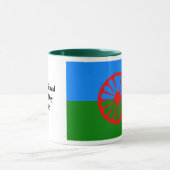 Mug Musique du drapeau rom (Centre)
