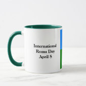Mug Musique du drapeau rom (Gauche)