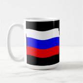 Mug Musique du drapeau russe (Gauche)
