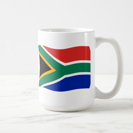 Mug Musique du drapeau sud-africain (Droite)