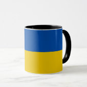 Mug Musique du drapeau ukrainien (Devant droit)
