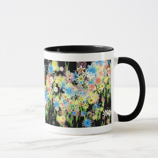 Mug Musique du jardin de fleurs (Droite)