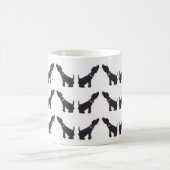 Mug Musique du Labrador noir (Centre)