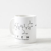 Mug Musique du nom du peptide Sven (Devant gauche)