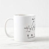 Mug Musique du nom du peptide Tristan (Gauche)