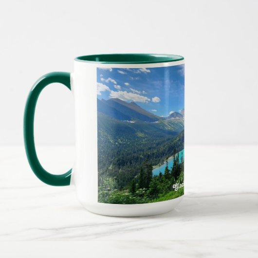 Mug Musique du parc national des Glaciers (Gauche)