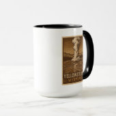Mug Musique du parc national Yellowstone (Devant droit)
