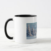 Mug Musique du paysage d'hiver (Gauche)
