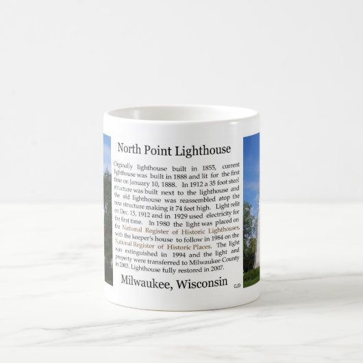 Mug Musique du phare de North Point (Centre)